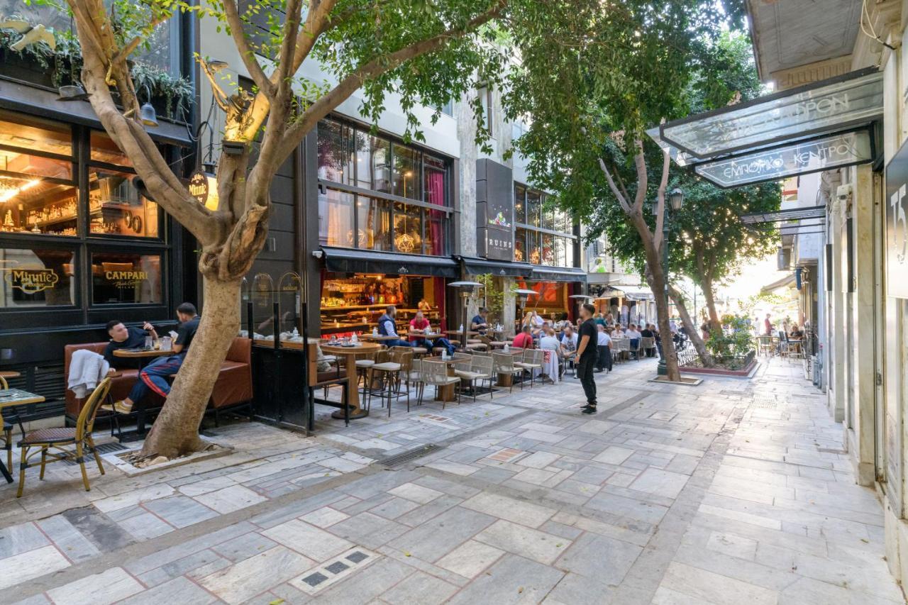 Hubstay - Kolonaki Central Luxury Suite In Athens - 5 Mins Walk To Syndagma, Ermou ภายนอก รูปภาพ